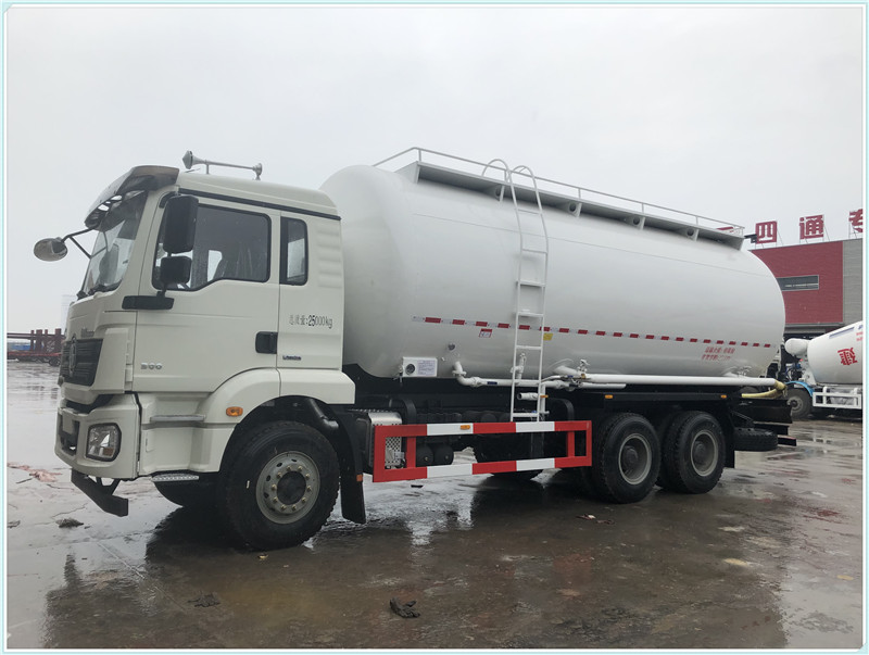 陜汽德龍28方干混砂漿車