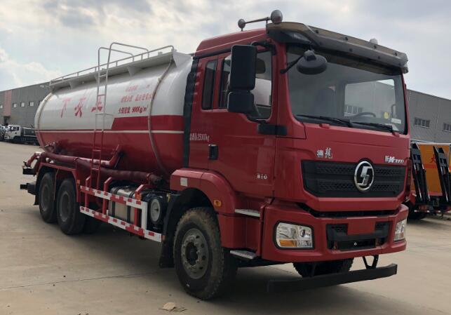 陜汽德龍6X4下灰車