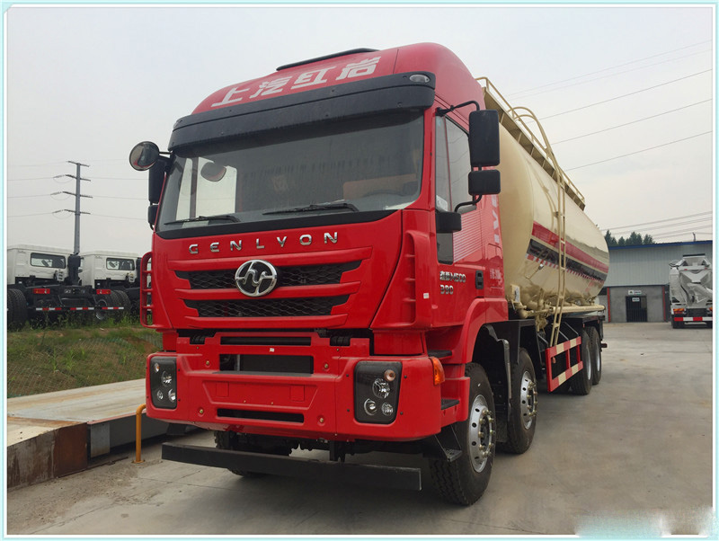紅巖40方粉粒物料車