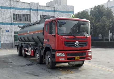 東風(fēng)T5氣囊懸掛腐蝕性物品罐式運輸車圖片