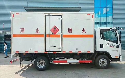 藍牌解放虎VN易燃氣體廂式運輸車圖片